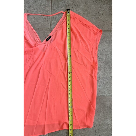 Torrid Size 3 Lightweight Sheer Blouse Flowy Vibrant - Picture 4 of 6